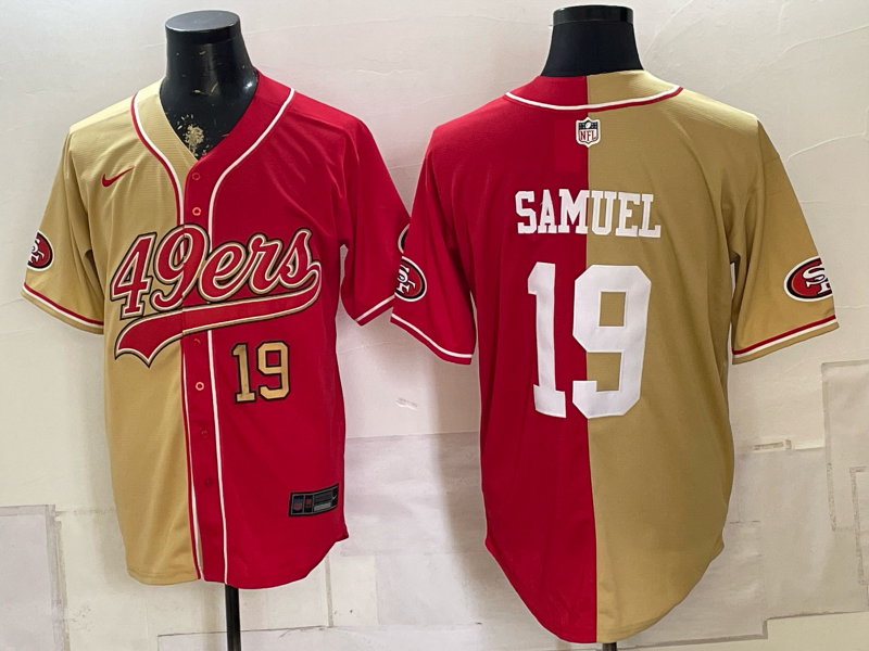 Men 2026 San Francisco 49ers #19 Samuel red Nike Limited NFL Jersey 0811004